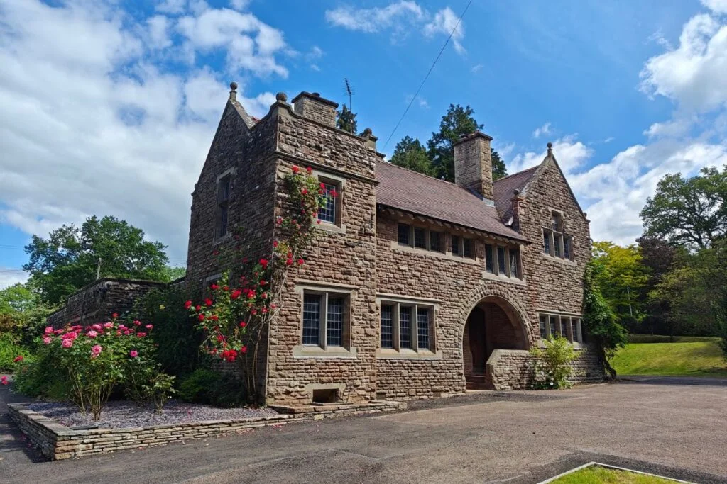 croes vaen holiday let monmouthshire outside view 2